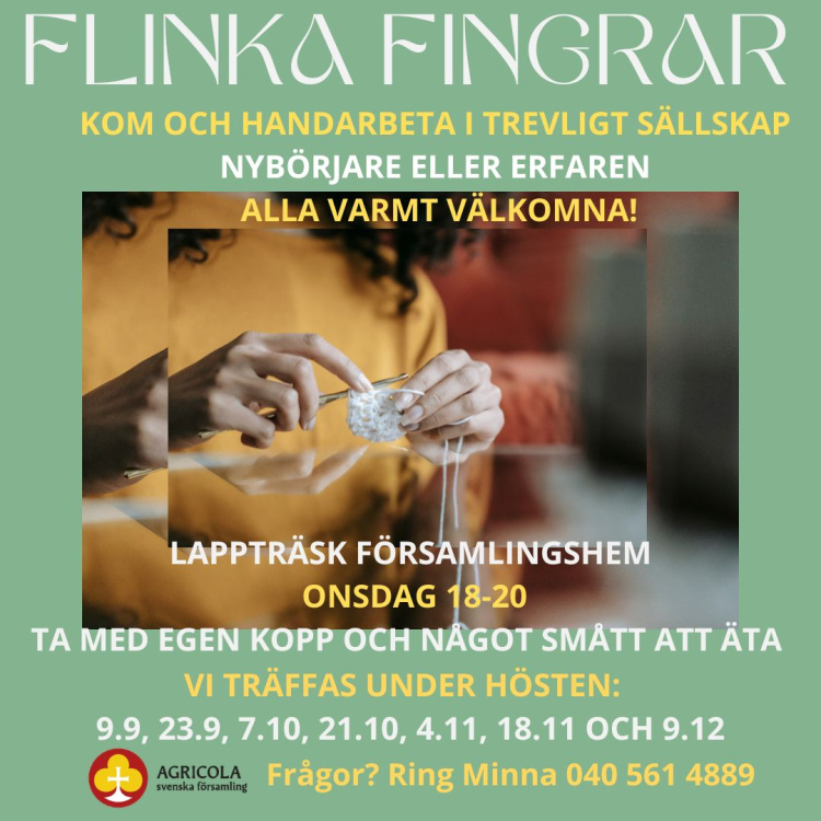 stickande händer