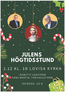Julkonsert med Hans Martin