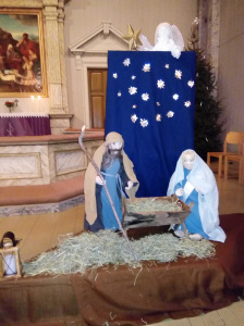 Julkrubban i Liljendal kyrka 2019