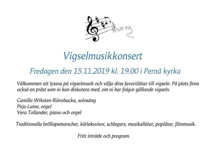 Vigselmusikkonsert