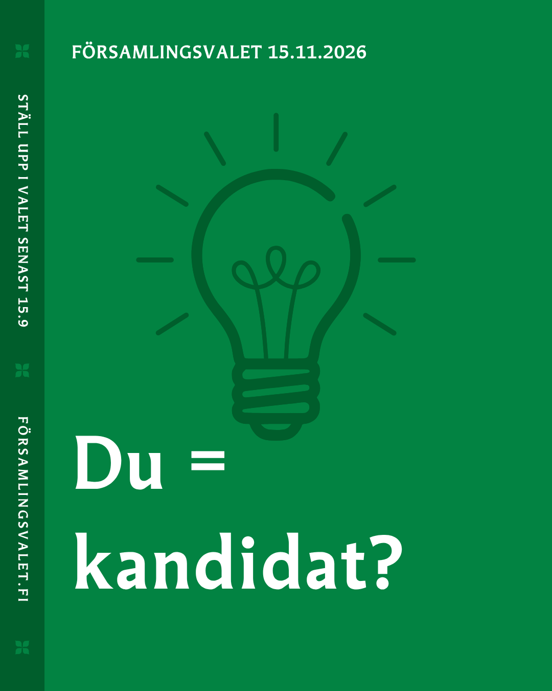 Du = kandidat?