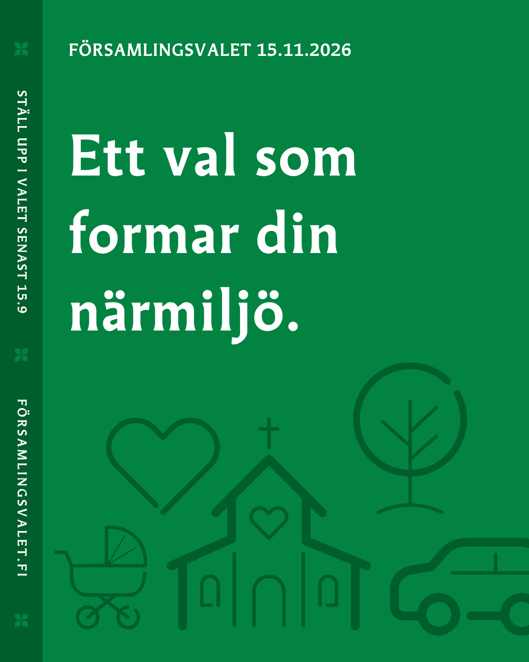 Ett val som formar din närmiljö
